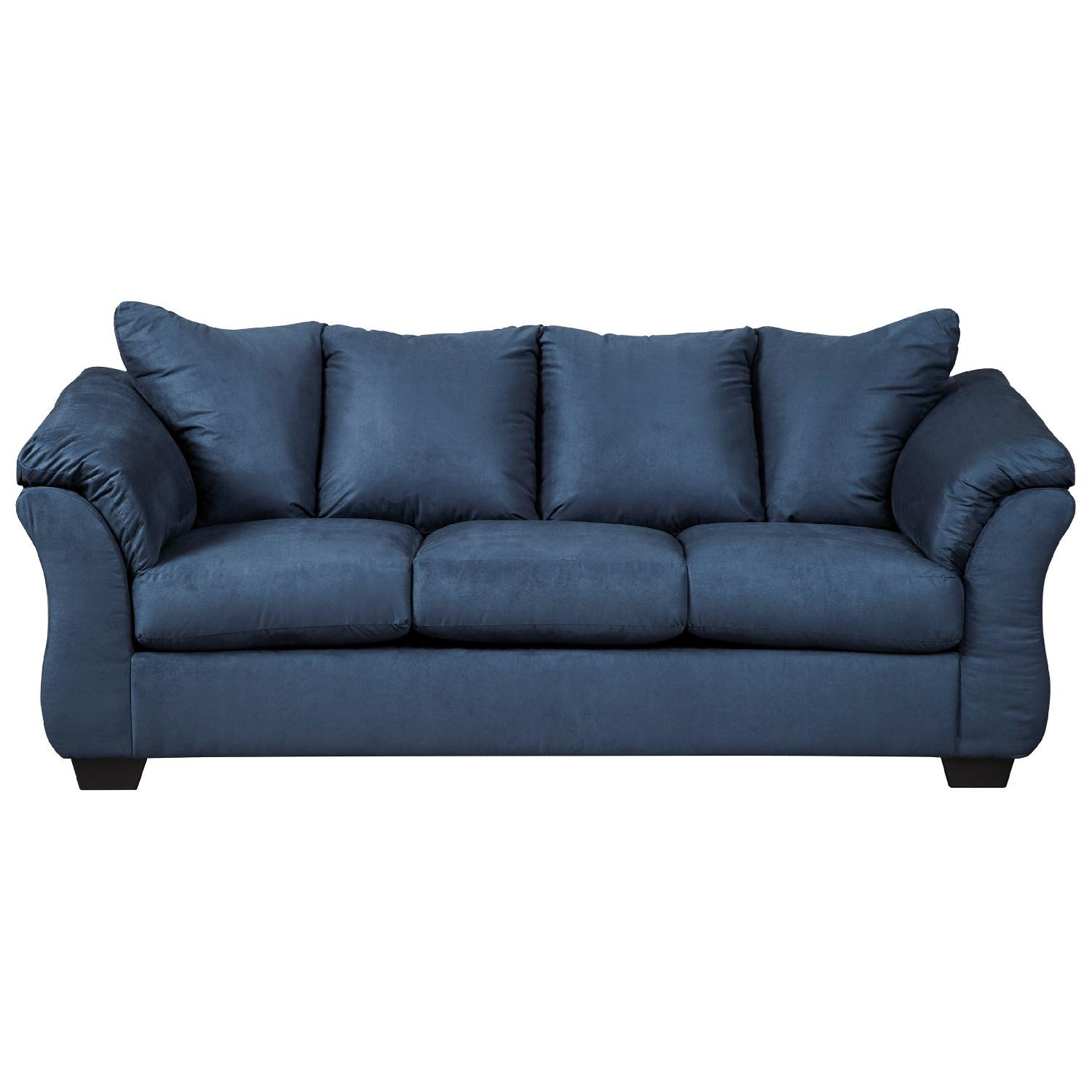 Best ideas about Ashley Darcy Sofa
. Save or Pin Ashley Darcy Blue Full Sofa Sleeper AptDeco Now.