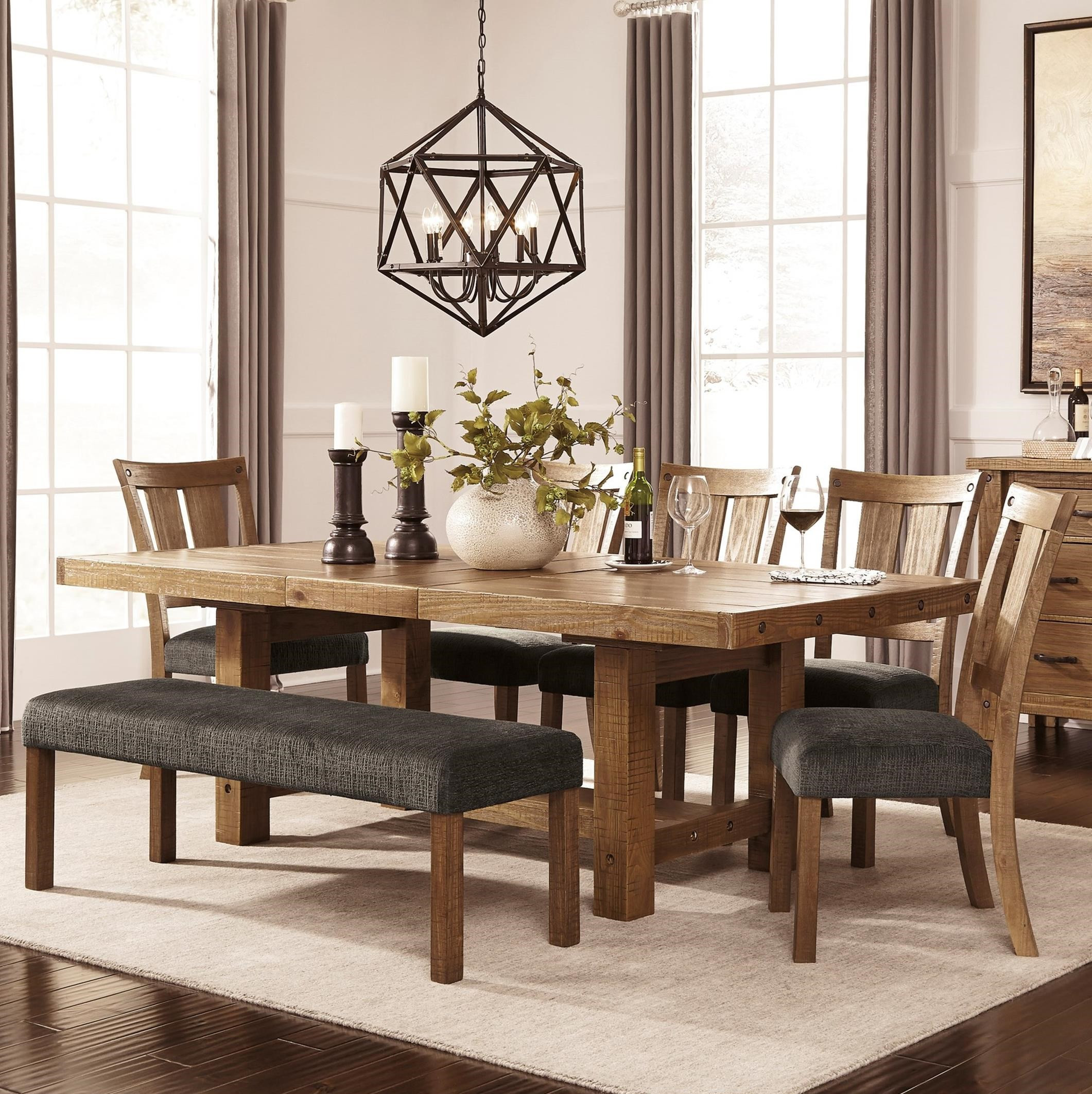 Best ideas about Ashley Dining Table
. Save or Pin 7 Piece Table & Chair Set with Bench by Signature Design Now.