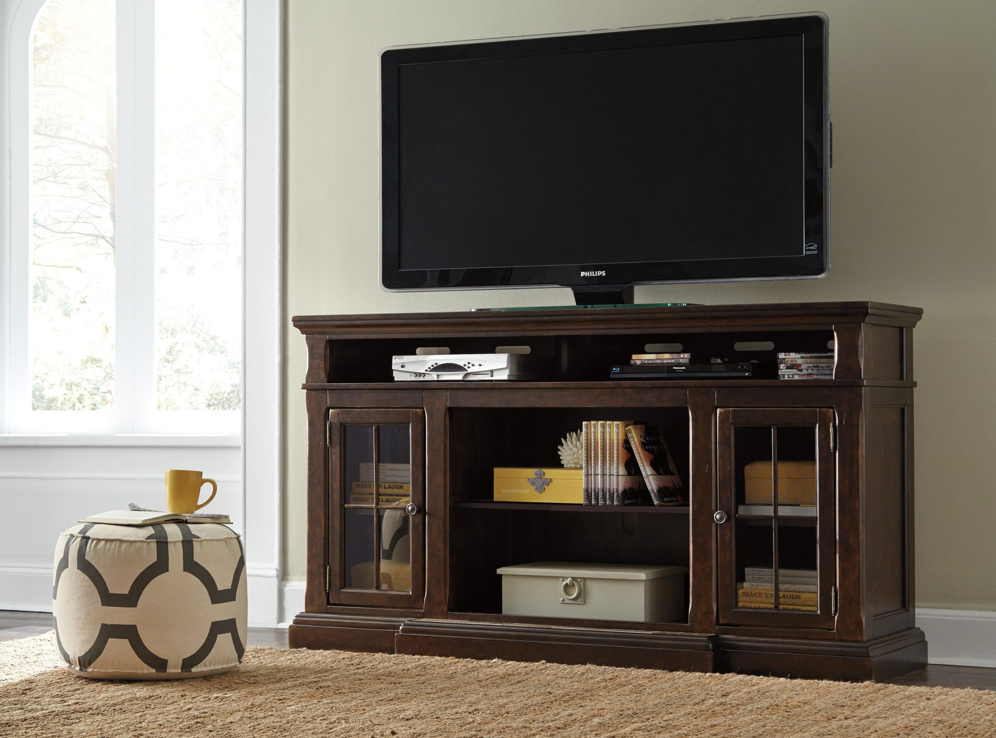 Best ideas about Ashley Fireplace Tv Stand
. Save or Pin Ashley W701 Roddinton XL TV Stand w Fireplace Option Now.