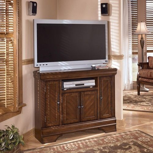 Best ideas about Ashley Furniture Corner Tv Stand
. Save or Pin Ashley Furniture Hamlyn Corner TV Console Dunk & Bright Now.