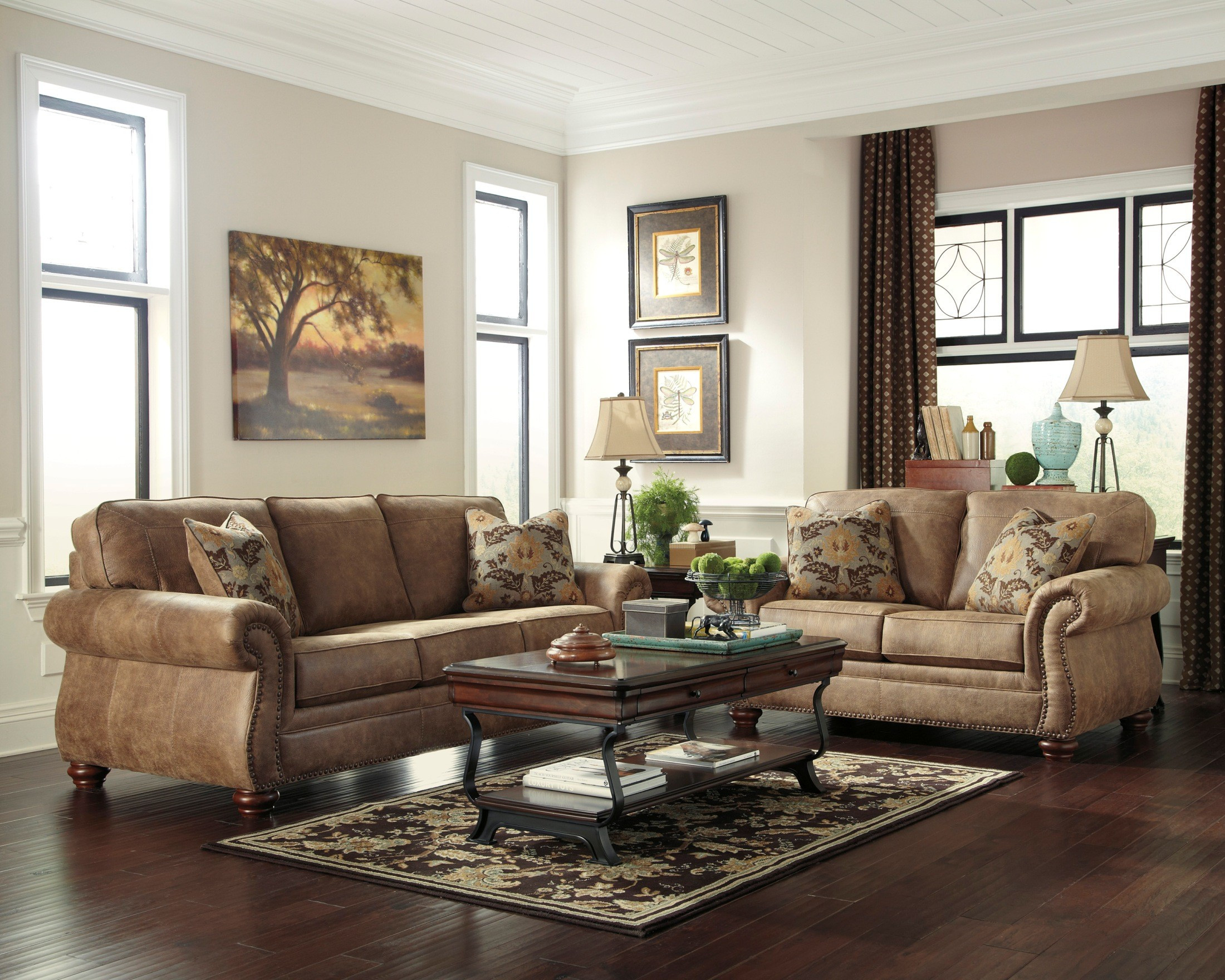 Best ideas about Ashley Furniture Living Room
. Save or Pin Larkinhurst Earth Living Room Set from Ashley 38 35 Now.