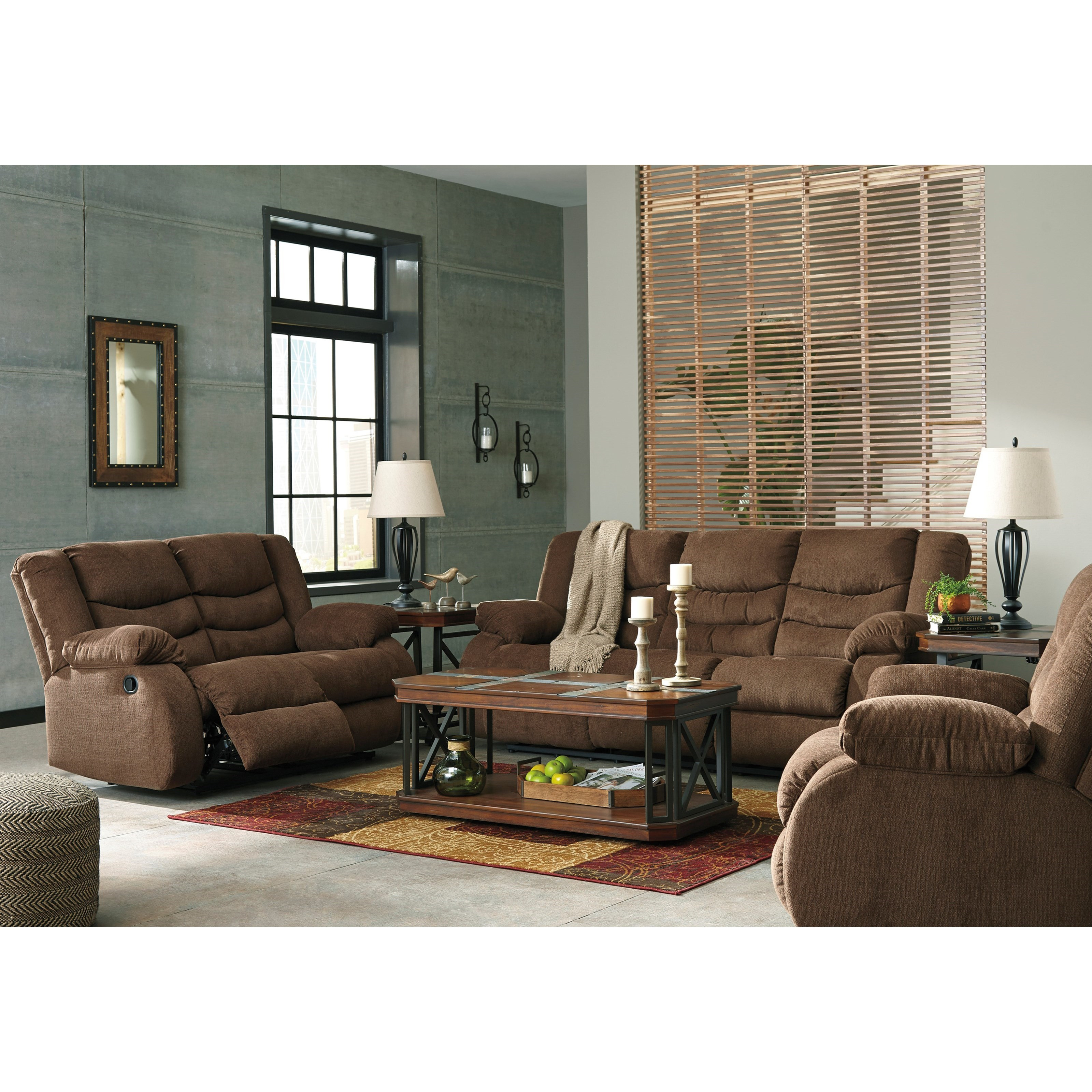 Best ideas about Ashley Furniture Living Room
. Save or Pin Signature Design by Ashley Tulen Reclining Living Room Now.