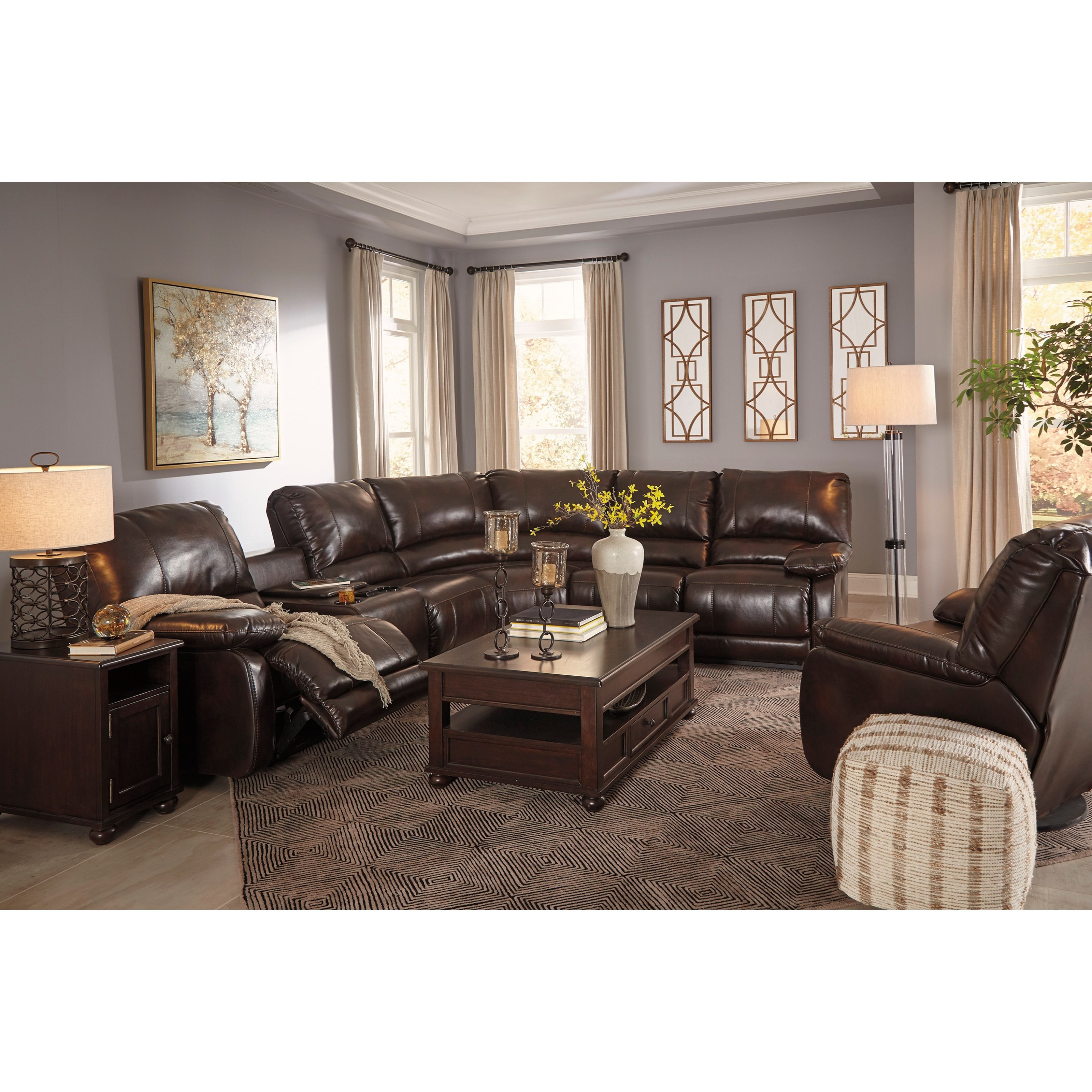 Best ideas about Ashley Furniture Living Room
. Save or Pin Signature Design by Ashley Hallettsville Reclining Living Now.