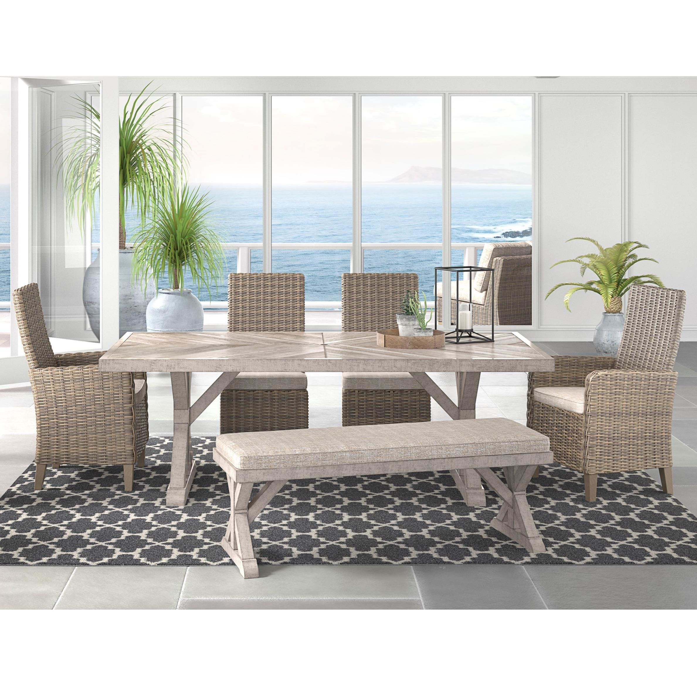 Best ideas about Ashley Patio Furniture
. Save or Pin Ashley Signature Design Beachcroft 6 Piece Outdoor Now.