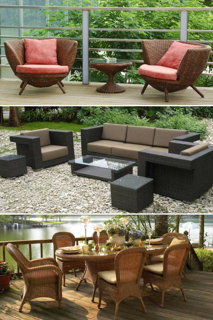Best ideas about At Home Patio Furniture
. Save or Pin Wicker Patio Furniture Ideas Trend 2018 1001 Gardens Now.