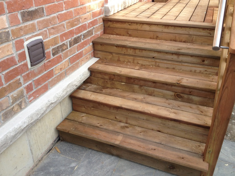 Best ideas about Attaching Deck Stairs
. Save or Pin Attach Stair Stringers To Deck Too Low Building Now.