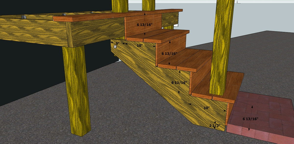 Best ideas about Attaching Stairs To Deck
. Save or Pin Solving Porch Problems Now.