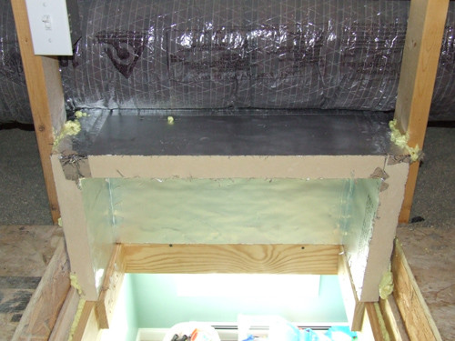 Best ideas about Attic Staircase Cover
. Save or Pin How To Build An Attic Stair Cover for Big Energy Savings Now.