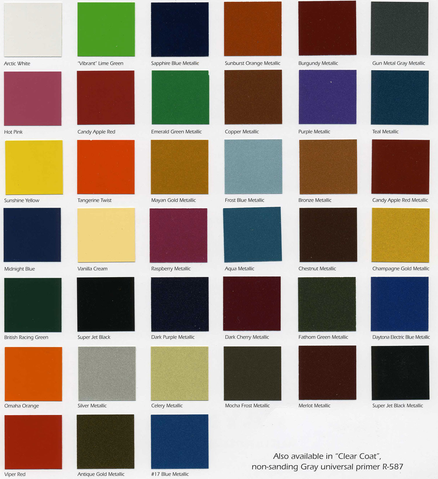 Best ideas about Auto Paint Colors
. Save or Pin Starfire Automotive Finishes Color Chip Chart Now.