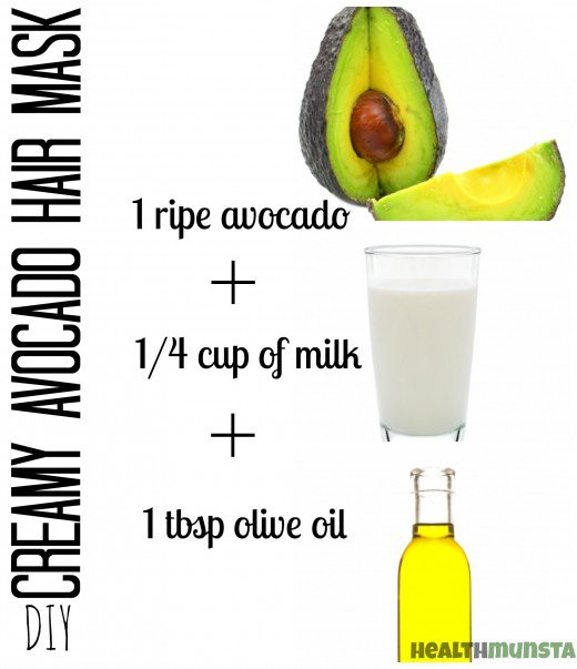 Best ideas about Avocado Hair Mask DIY
. Save or Pin DIY Top 5 Easy Homemade Hair Mask Recipes for Beautiful Now.