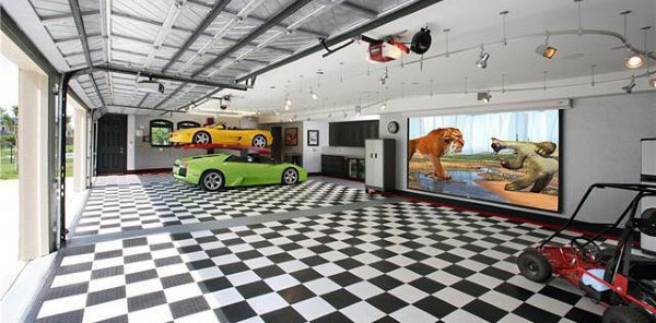 Best ideas about Awesome Garage Ideas
. Save or Pin 50 Man Cave Garage Ideas Modern To Industrial Designs Now.