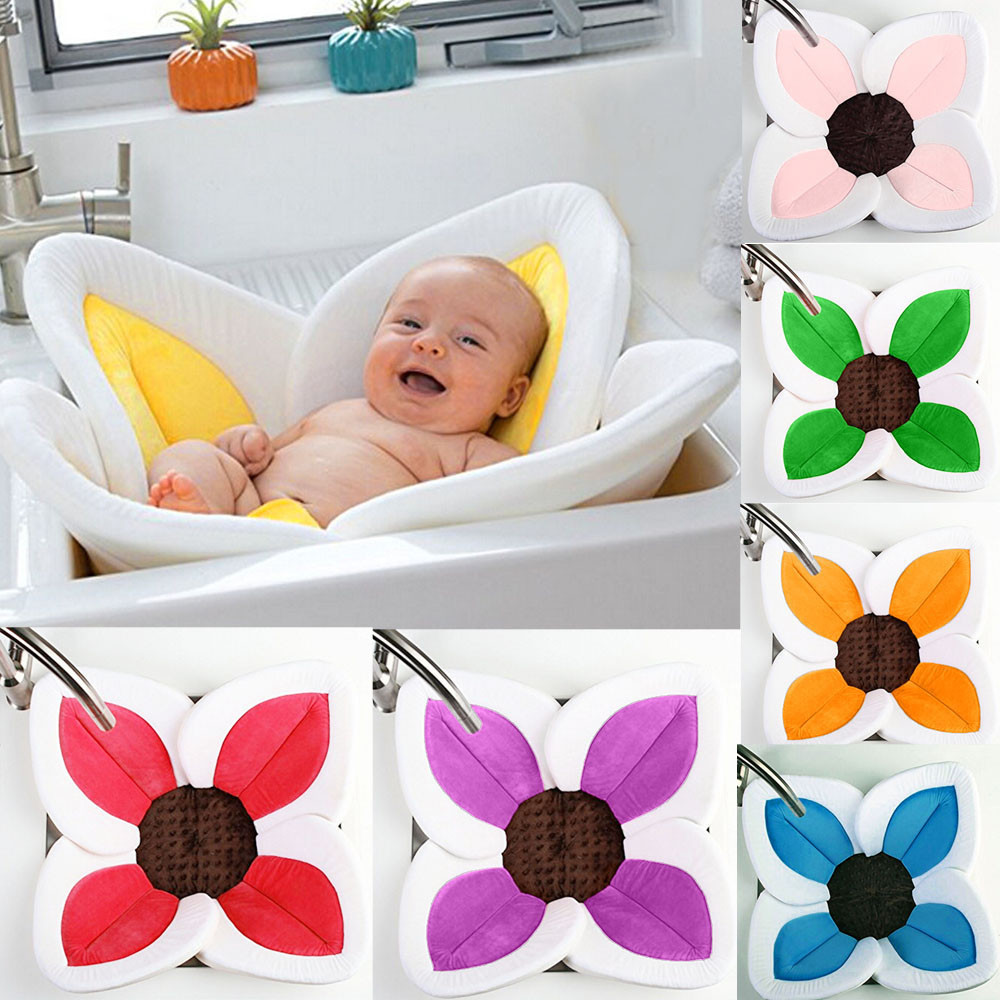 Best ideas about Baby Bath Flower
. Save or Pin Baby Blooming Bath Flower Bathtub Mat Bath Cushion Infant Now.
