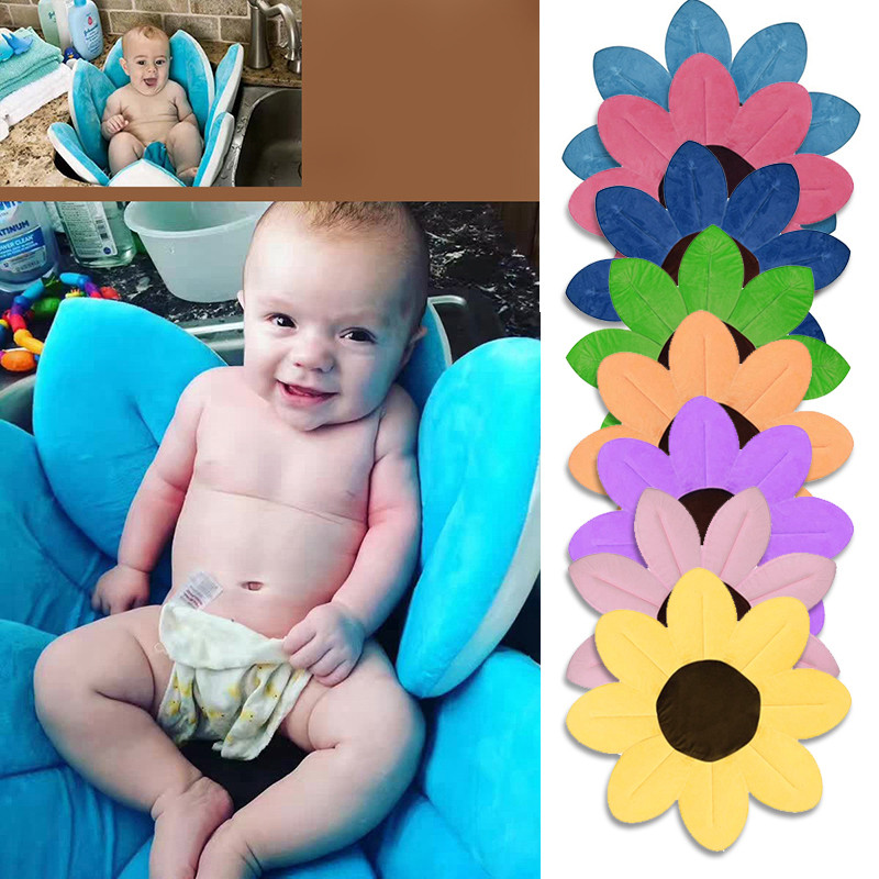 Best ideas about Baby Bath Flower
. Save or Pin Newborn Baby Bathtub Foldable Blooming Flower Shape Mat Now.