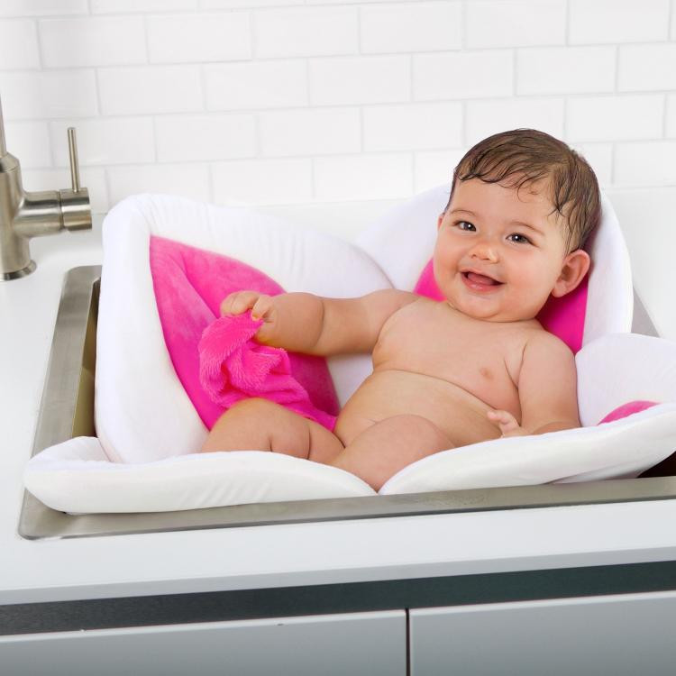 Best ideas about Baby Bath Flower
. Save or Pin Blooming Bath A Flower Shaped Baby Support For Sink Baths Now.
