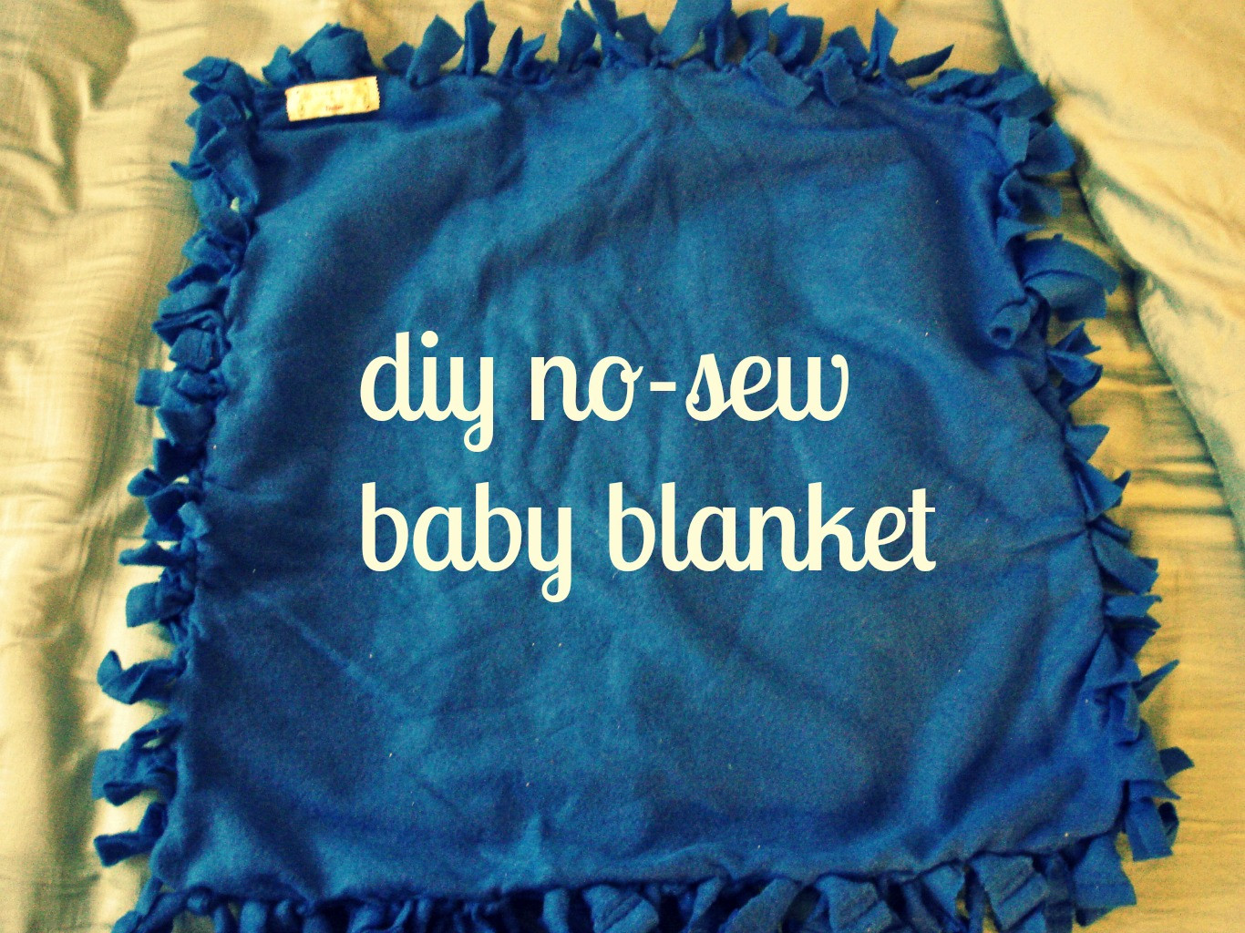 Best ideas about Baby Blankets DIY
. Save or Pin diy no sew baby blanket Now.