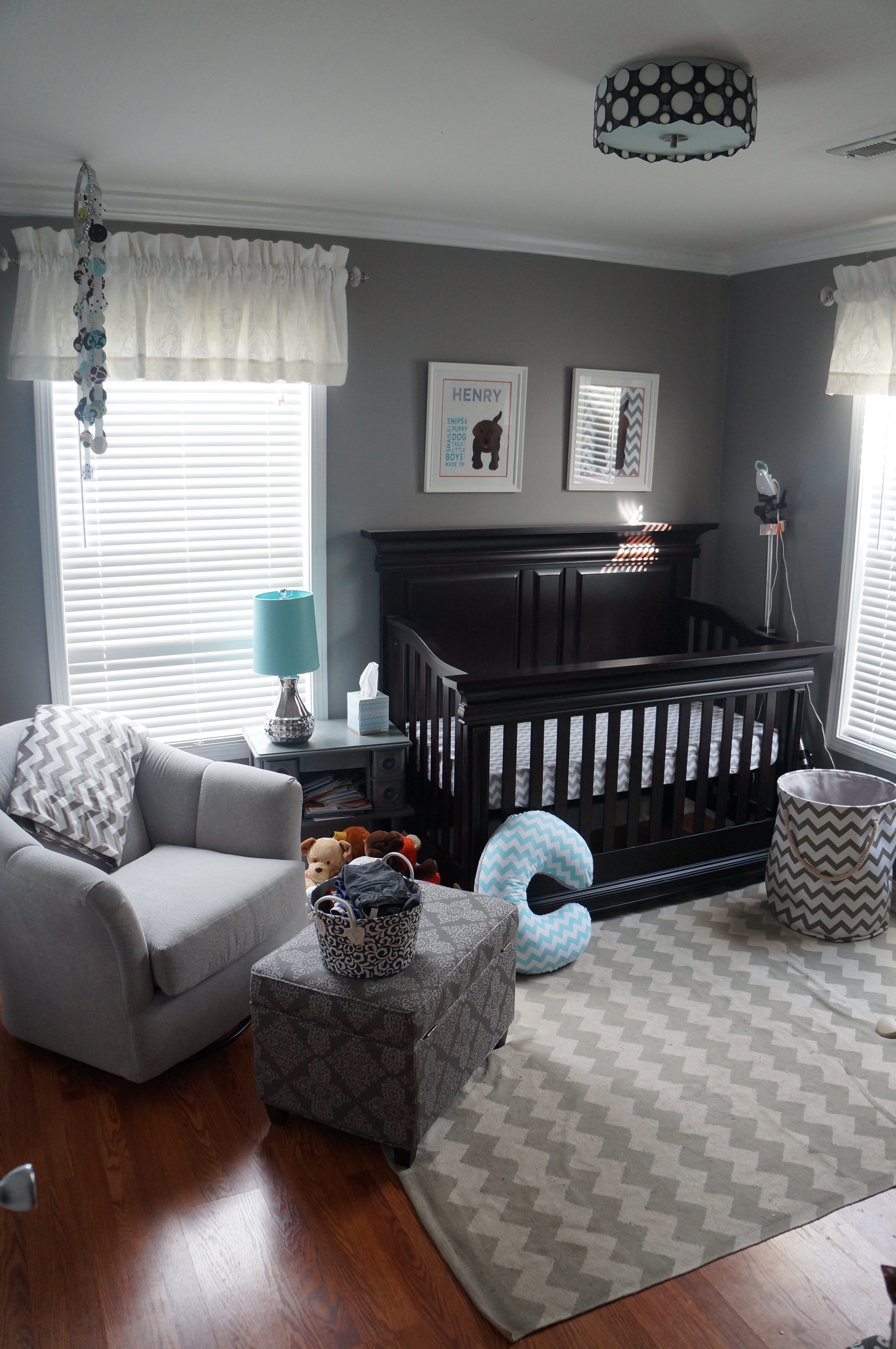 Best ideas about Baby Boy Room Decor
. Save or Pin Henry s Chevron Nursery Project Nursery Now.