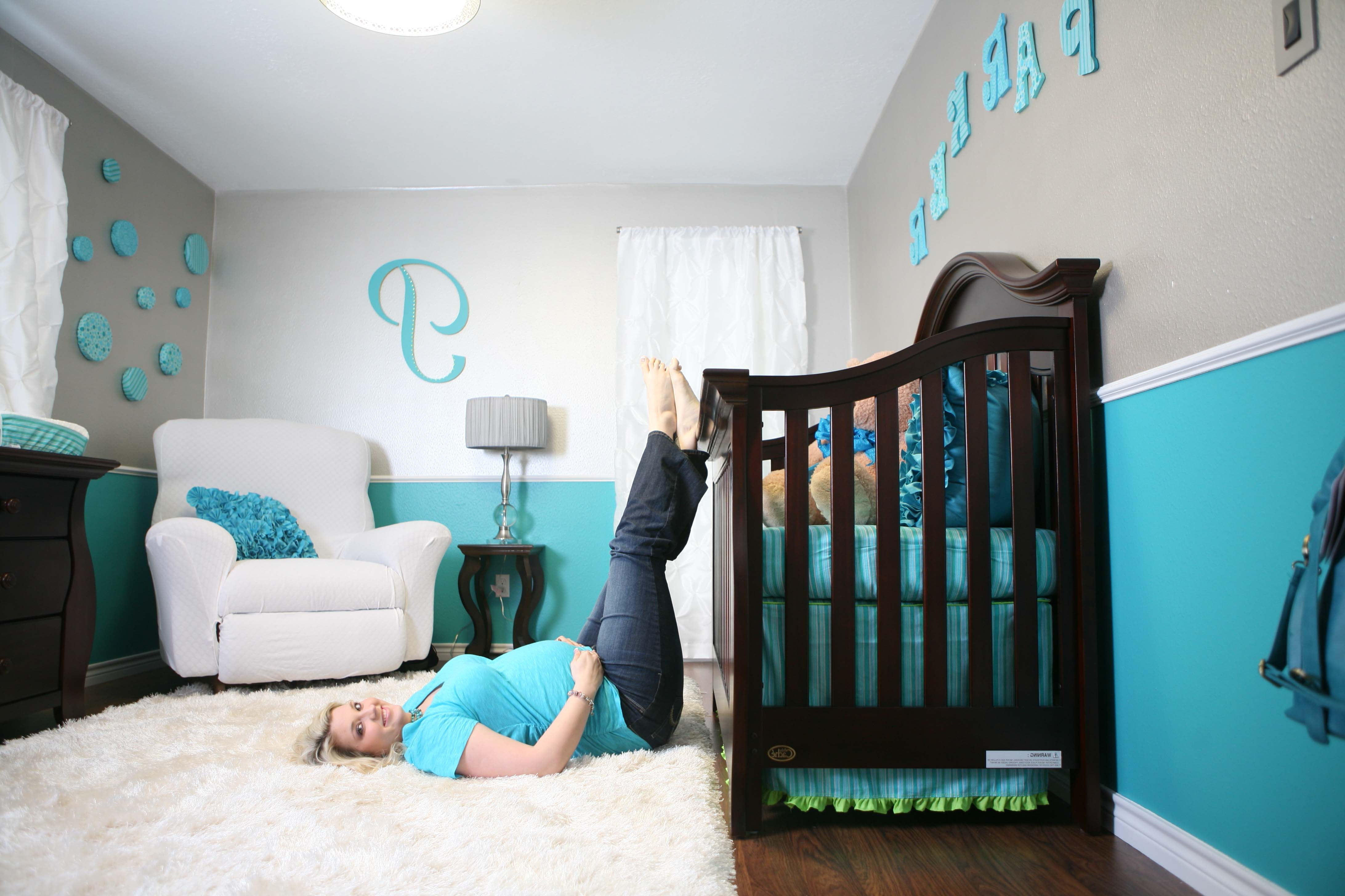 Best ideas about Baby Boy Room Decor
. Save or Pin Kids White Crib Chest Drawer Grey Carpet Flooring Pink Now.