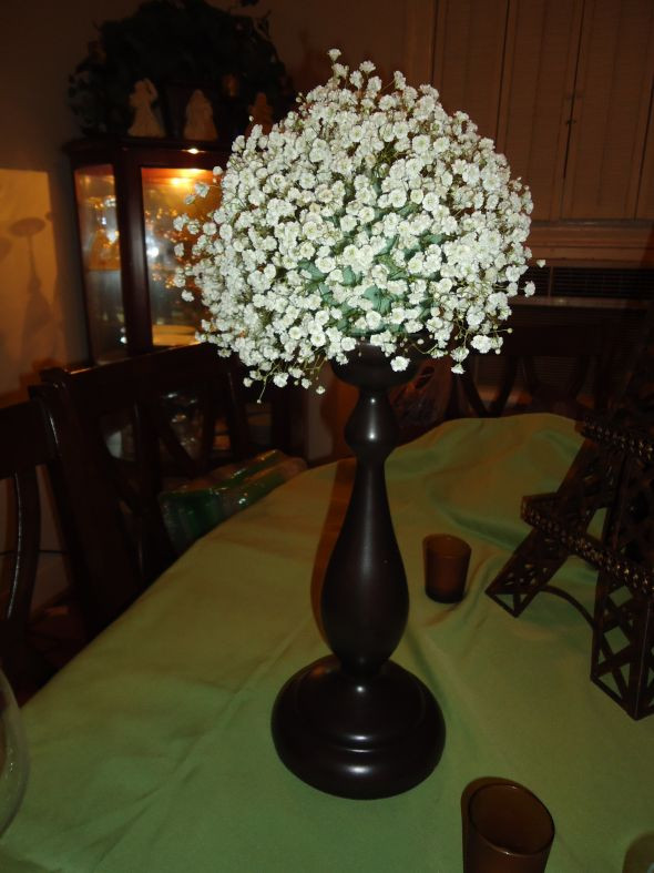 Best ideas about Baby Breath Centerpiece DIY
. Save or Pin Baby’s Breath DIY Centerpiece Now.