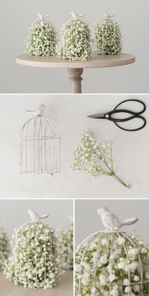 Best ideas about Baby Breath Centerpiece DIY
. Save or Pin diy Wedding Crafts Birdcage Baby s Breath Centerpiece Now.