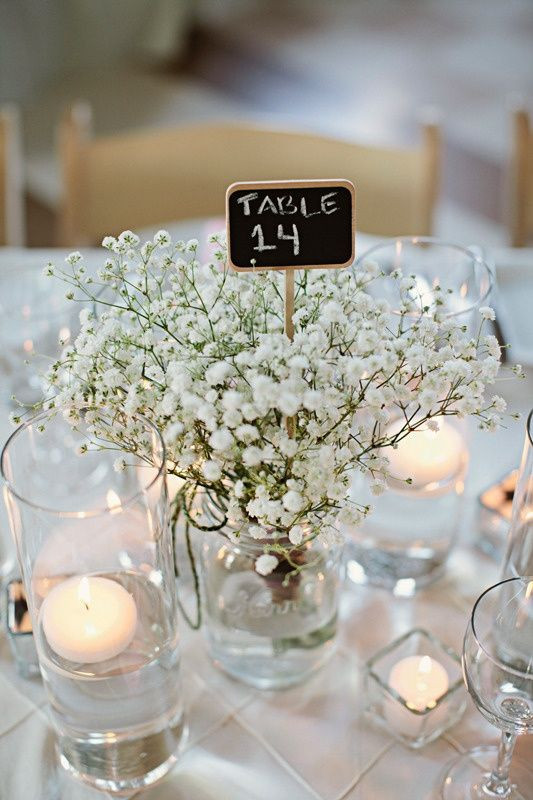 Best ideas about Baby Breath Centerpiece DIY
. Save or Pin DIY baby s breath centerpiece Weddingbee Now.