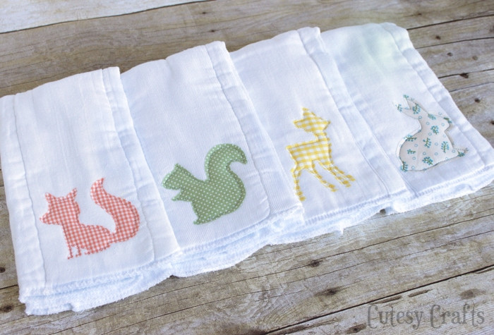 Best ideas about Baby Burp Cloth DIY
. Save or Pin DIY Burp Cloths with Appliques Cutesy Crafts Now.