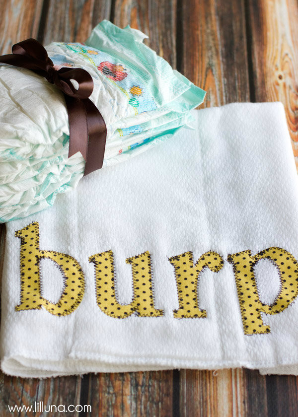 Best ideas about Baby Burp Cloth DIY
. Save or Pin BURP Cloths Tutorial Now.