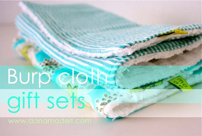 Best ideas about Baby Burp Cloths DIY
. Save or Pin Burp Cloth Gift Sets – MADE EVERYDAY Now.