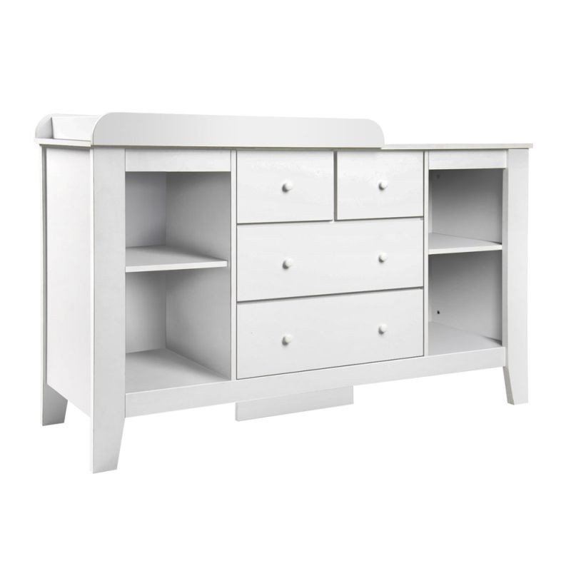 Best ideas about Baby Change Table With Drawers
. Save or Pin Baby Change Table Station with 4 Drawers in White Now.