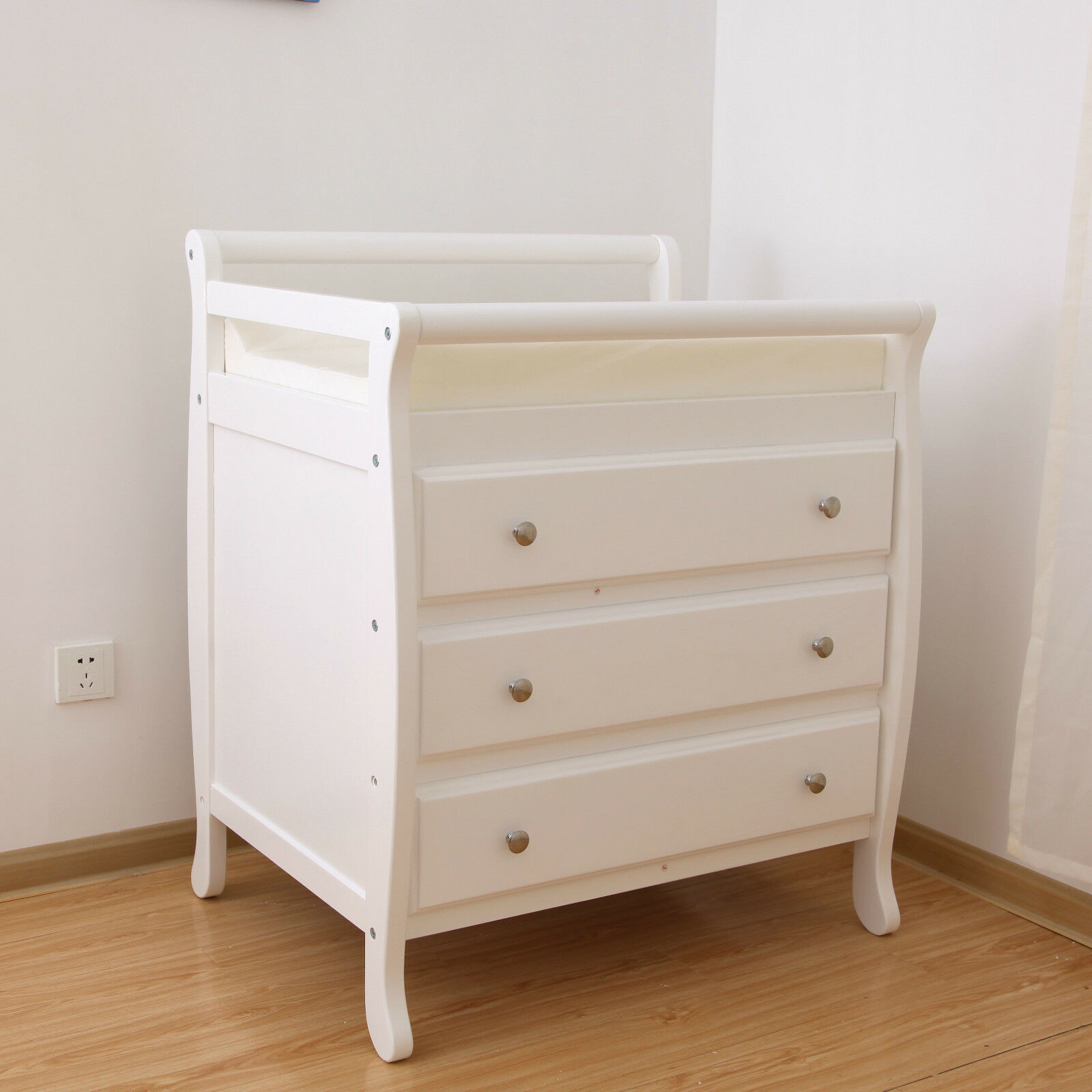 Best ideas about Baby Change Table With Drawers
. Save or Pin BNIB White New Zealand Pine Baby Change Table 3 Chest of Now.
