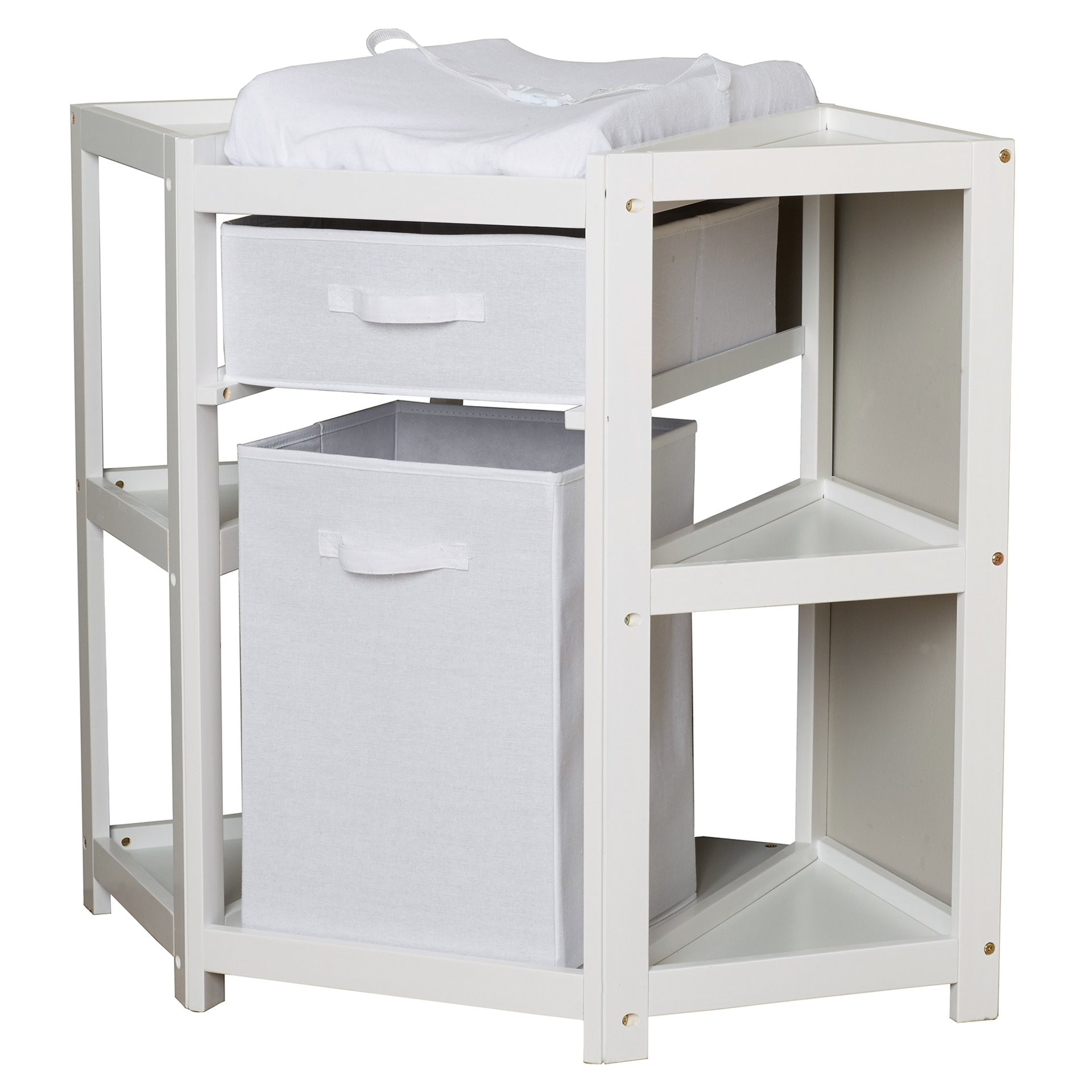 Best ideas about Baby Changing Table
. Save or Pin Badger Basket Diaper Corner Baby Changing Table & Reviews Now.