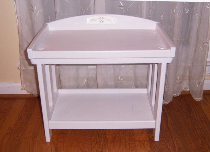 Best ideas about Baby Doll Changing Table
. Save or Pin American Girl Bitty Baby White Beaded Heart Doll Crib w Now.