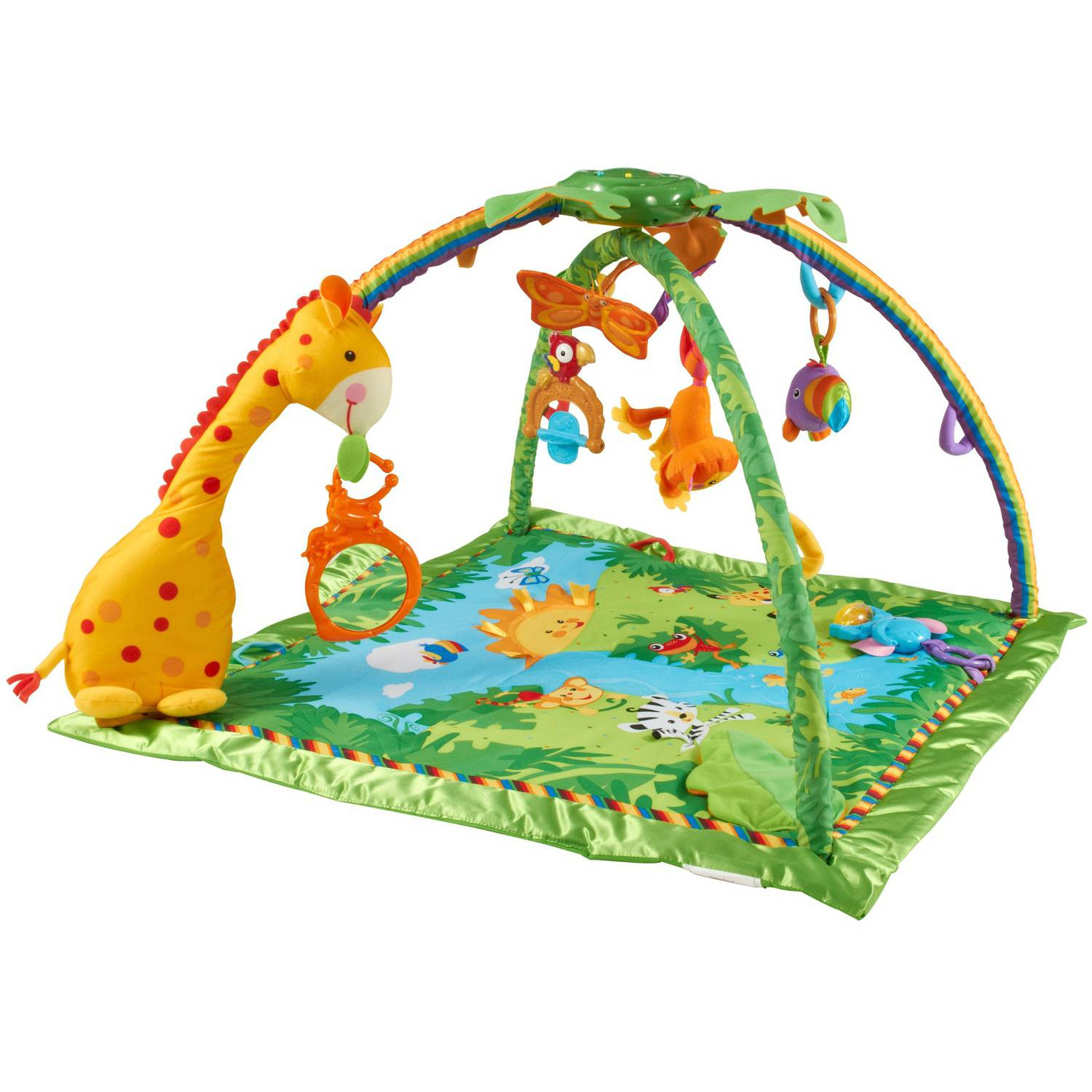 Best ideas about Baby Floor Gym
. Save or Pin Fisher Price Rainforest Melo s Lights Deluxe Gym Now.