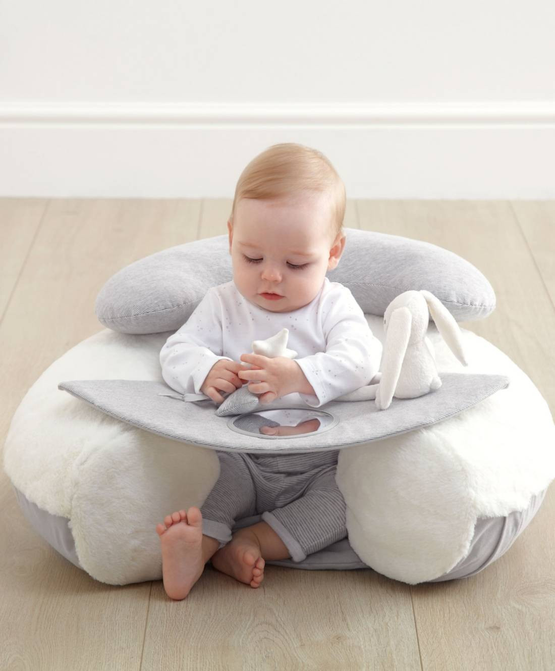 Best ideas about Baby Floor Seat
. Save or Pin My First Sit & Play Grey White Now.