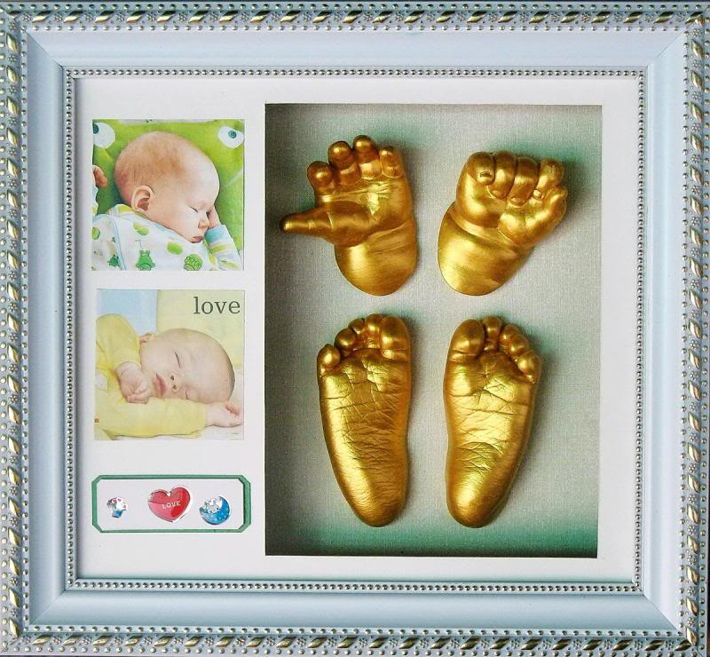 Best ideas about Baby Footprints DIY
. Save or Pin GTE Creative DIY 3D Baby Hand Footprint Kit With Now.