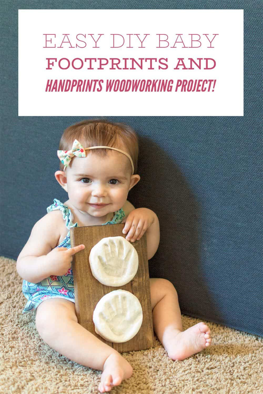 Best ideas about Baby Footprints DIY
. Save or Pin Easy DIY Baby Footprints and Handprints Woodworking Project Now.