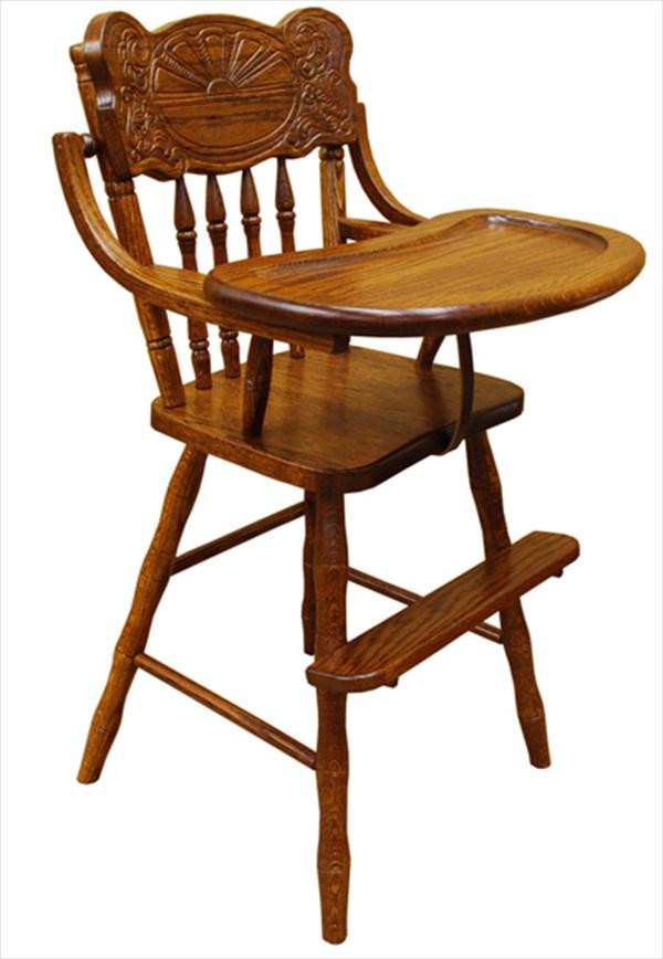Best ideas about Baby Furniture Chair
. Save or Pin Baby Furniture Wood High Chair Amish SUNRISE back Now.