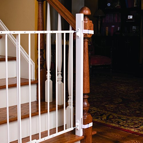 Best ideas about Baby Gate For Bannister
. Save or Pin EZ Fit Baby Safety Gate Adapter Kit Protect Banisters Now.