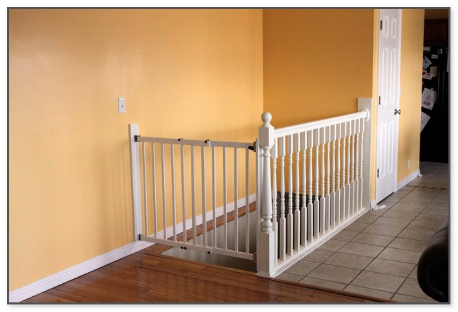 Best ideas about Baby Gate For Bannister
. Save or Pin Baby Gate For Banister And Wall Now.