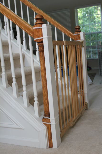 Best ideas about Baby Gate For Bannister
. Save or Pin Beauty in the Ordinary Installing a Baby Gate Without Now.