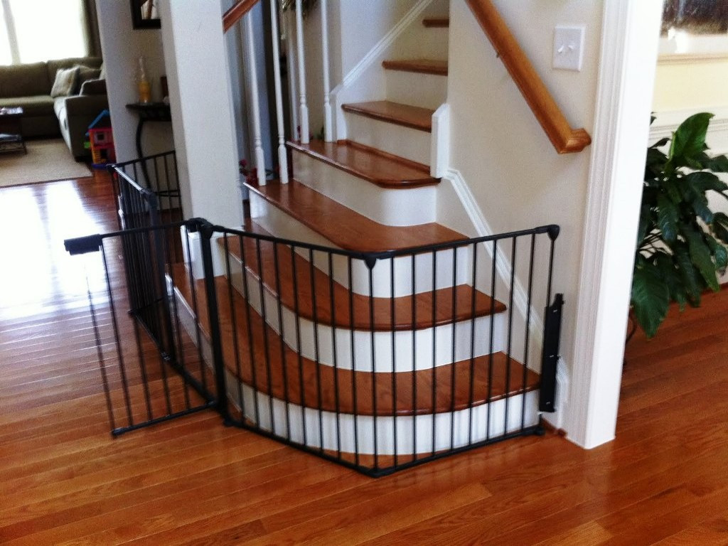 Best ideas about Baby Gate For Stairs With Banister And Wall
. Save or Pin The Best Baby Gate for Top of Stairs Design that You Must Now.