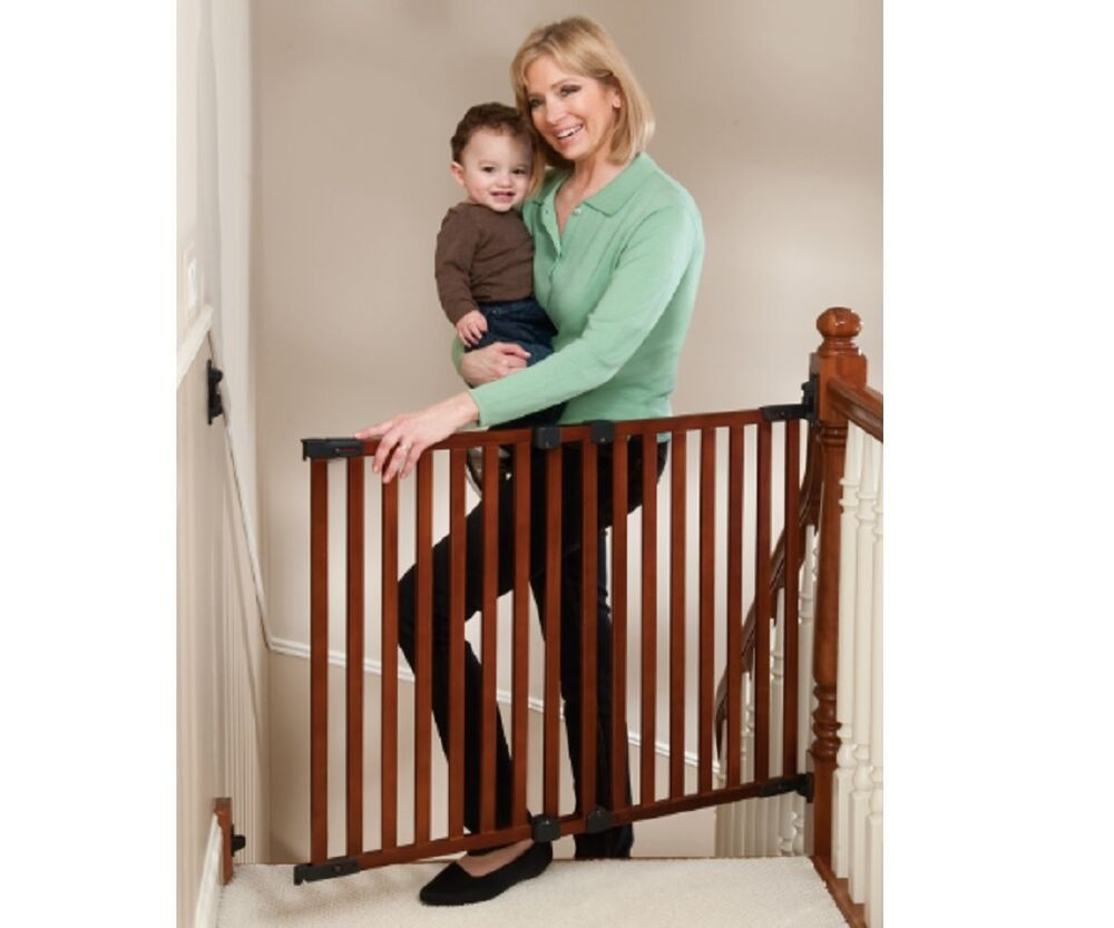 Best ideas about Baby Gate For Top Of Stairs
. Save or Pin KidCo G2301 Angle Mount Cherry Wood Safeway 1 Rated Top Now.