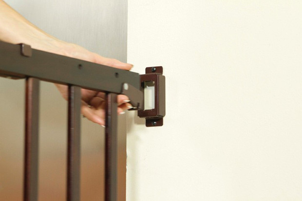 Best ideas about Baby Gate Hardware
. Save or Pin Dreambaby Nelson Adjustable Wood Gate Expresso Hardware Now.