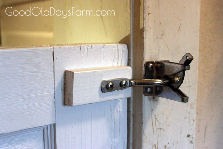 Best ideas about Baby Gate Hardware
. Save or Pin DIY Baby Gate From a Repurposed Door Good Old Days Farm Now.