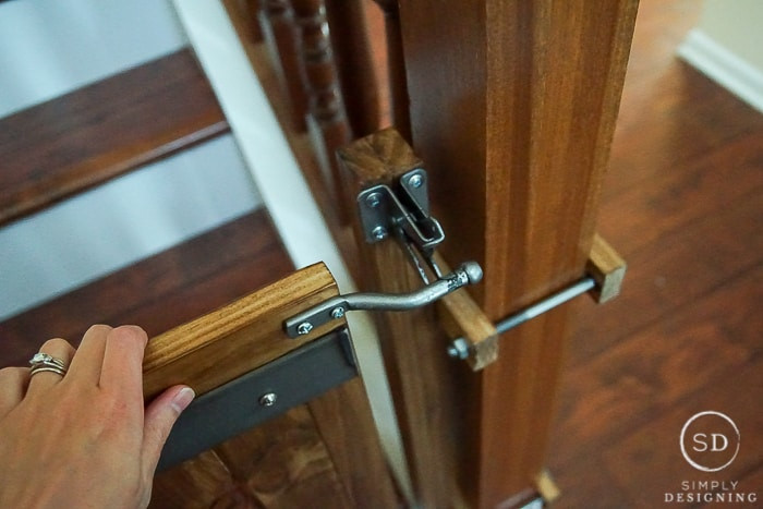 Best ideas about Baby Gate Hardware
. Save or Pin How to Make a Custom DIY Baby Gate with an Industrial Style Now.