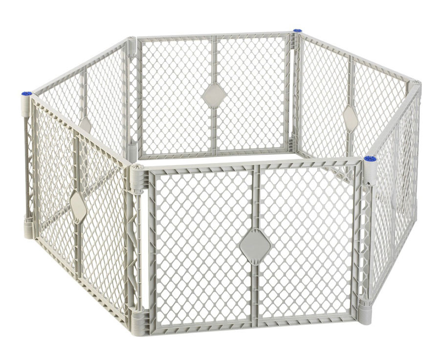 Best ideas about Baby Gate Play Yard
. Save or Pin Amazon North States Superyard Play Yard Grey 6 Now.