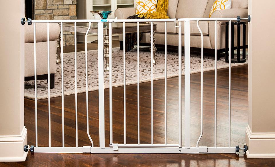 Best ideas about Baby Gate Wide
. Save or Pin Safety Gate Baby Toddler Safe Pet Dog Cat Fence Extra Now.