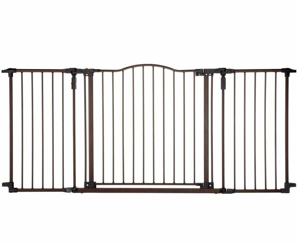 Best ideas about Baby Gate Wide
. Save or Pin Baby Safety Gate w Door Extra Wide Metal Expandable Walk Now.