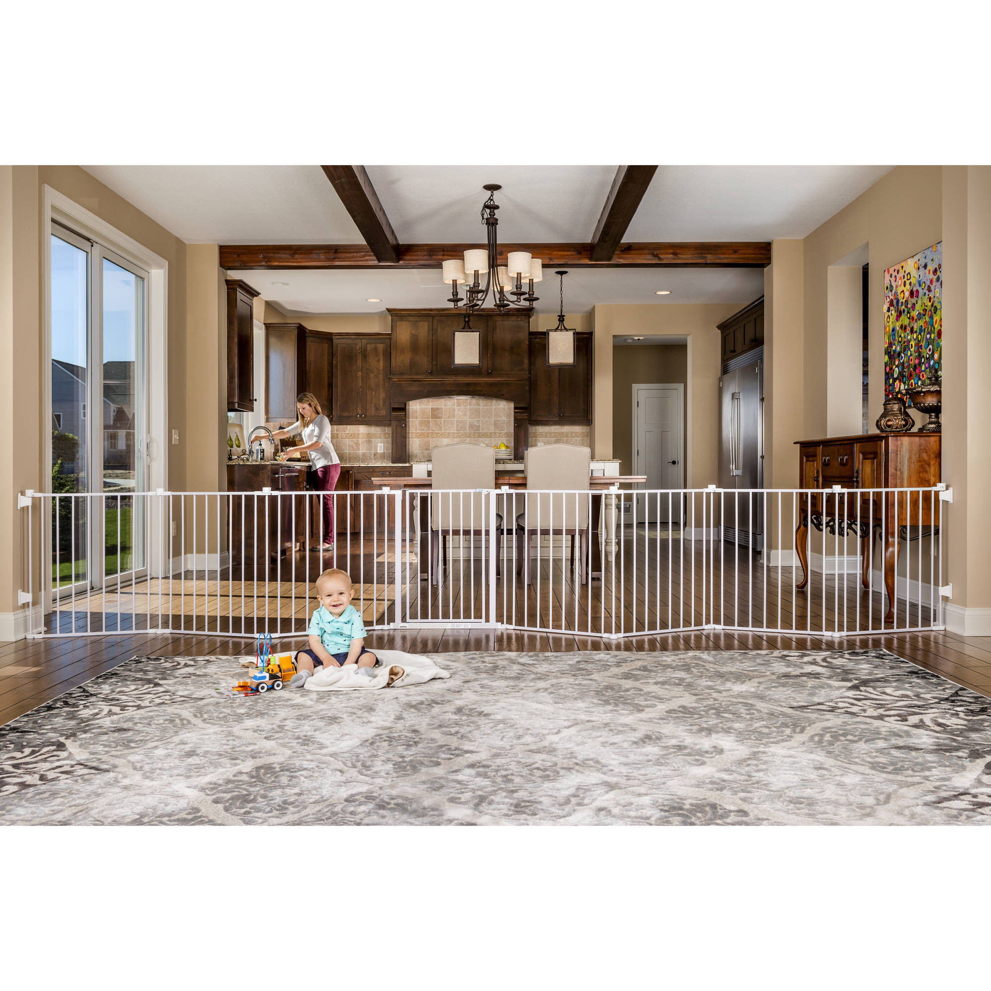 Best ideas about Baby Gate Wide
. Save or Pin Regalo 192 Inch Super Wide Configurable Baby Gate and 8 Now.