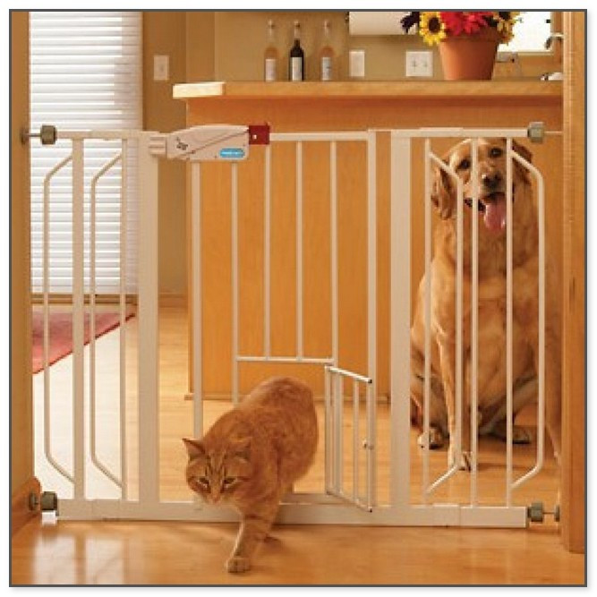 Best ideas about Baby Gate With Cat Door
. Save or Pin Walk Through Pet Gate With Cat Door Now.