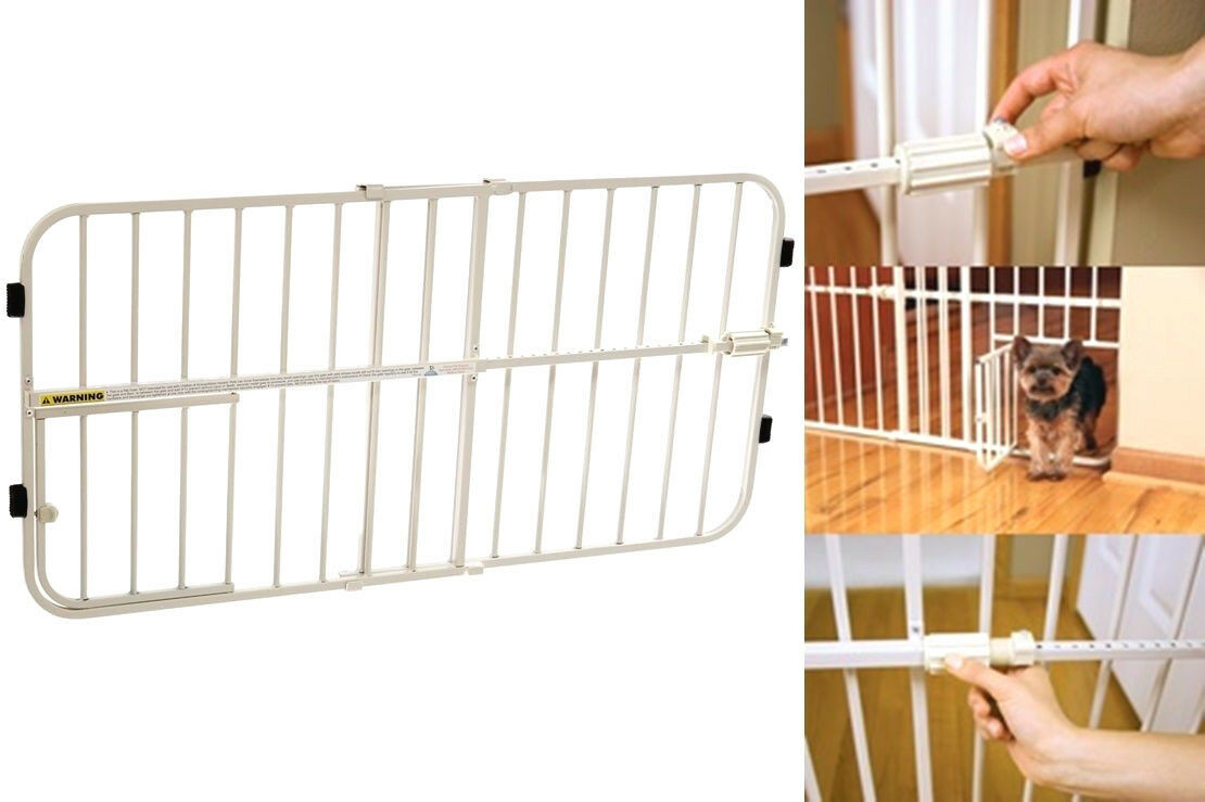 Best ideas about Baby Gate With Cat Door
. Save or Pin Carlson Gate Fence Small Pet Door Safety Dog Cat Baby Now.